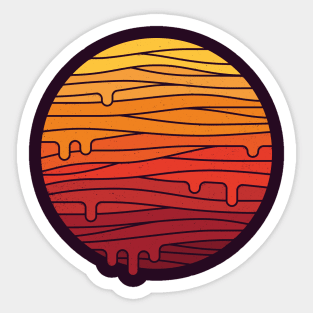 Heat Wave Sticker